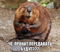  чё, прокат передавать будут???