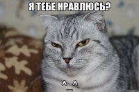 я тебе нравлюсь? ^_^