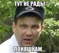 тут не рады поняшкам...