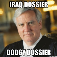 iraq dossier dodgy dossier