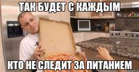 так будет с каждым кто не следит за питанием