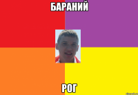 бараний рог