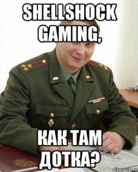 shellshock gaming, как там дотка?