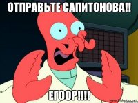 отправьте сапитонова!! егоор!!!