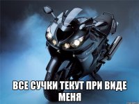  все сучки текут при виде меня