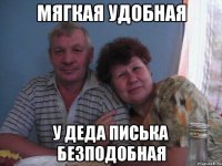 мягкая удобная у деда писька безподобная