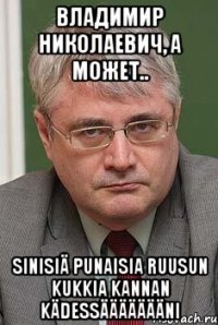 владимир николаевич, а может.. sinisiä punaisia ruusun kukkia kannan kädessäääääääni