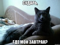 сударь, где мой завтрак?