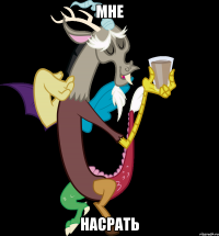 мне насрать