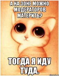 а на зоне можно модераторов материть? тогда я иду туда.