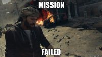 mission failed