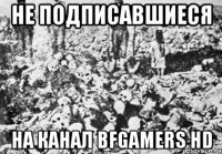 не подписавшиеся на канал bfgamers hd