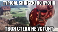 typical shingeki no kyojin твоя стена не устоит