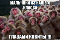 мальчики из нашего класса глазами ковиты !!!