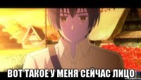  вот такое у меня сейчас лицо