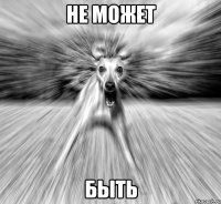 не может быть