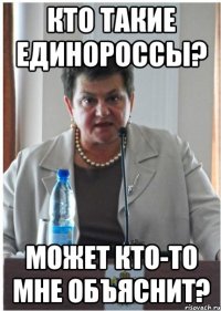 кто такие единороссы? может кто-то мне объяснит?