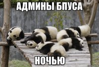 админы бпуса ночью
