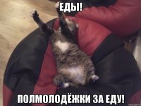 еды! полмолодёжки за еду!