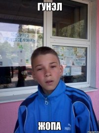 гунэл жопа