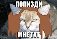 попизди мне тут