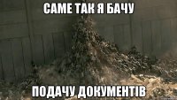 саме так я бачу подачу документів