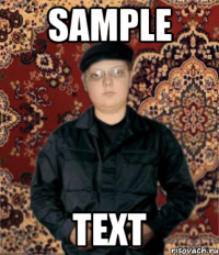sample text