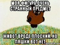моя фигура очень странный предмет живот вроде плоский, но ляшки вот нет