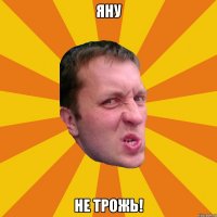 яну не трожь!