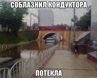 соблазнил кондуктора потекла