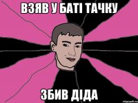 взяв у баті тачку збив діда