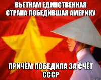 вьетнам единственная страна победившая америку причём победила за счёт ссср