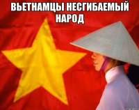 вьетнамцы несгибаемый народ 