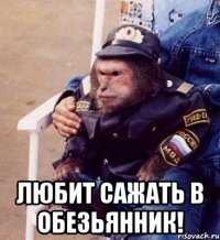  любит сажать в обезьянник!