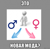 это новая мода?