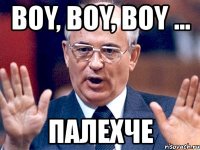 boy, boy, boy ... палехче