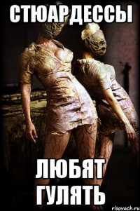 стюардессы любят гулять