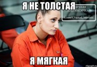 я не толстая я мягкая