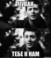 чувак тебе к нам