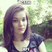 сплю жру