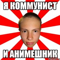 я коммунист и анимешник