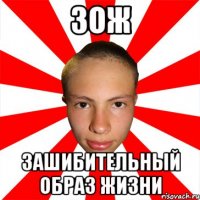 зож зашибительный образ жизни
