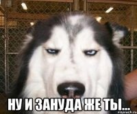  ну и зануда же ты...