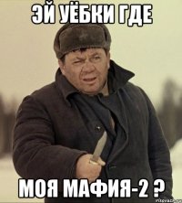 эй уёбки где моя мафия-2 ?