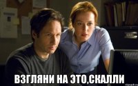  взгляни на это,скалли