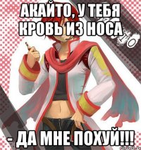 акайто, у тебя кровь из носа - да мне похуй!!!
