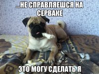 ...не справляешся на серваке это могу сделать я