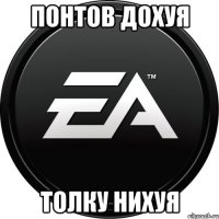 понтов дохуя толку нихуя
