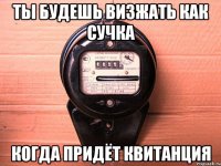 ты будешь визжать как сучка когда придёт квитанция