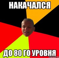 накачался до 80 го уровня